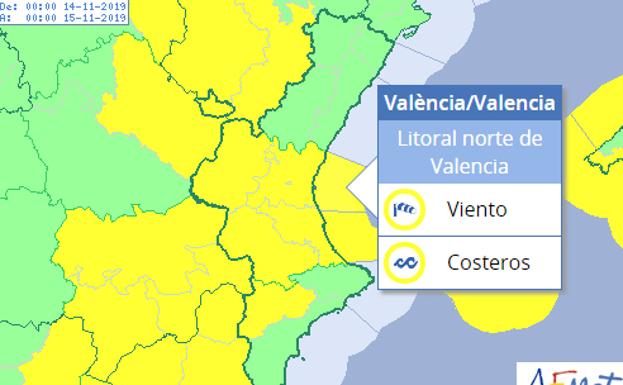 El temporal baja la cota de nieve en la Comunitat