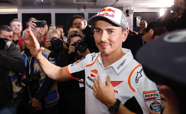 El adiós de Lorenzo marca el inicio del Gran Premio