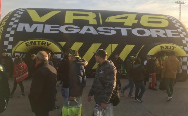 Rossi, la bestia del merchandising