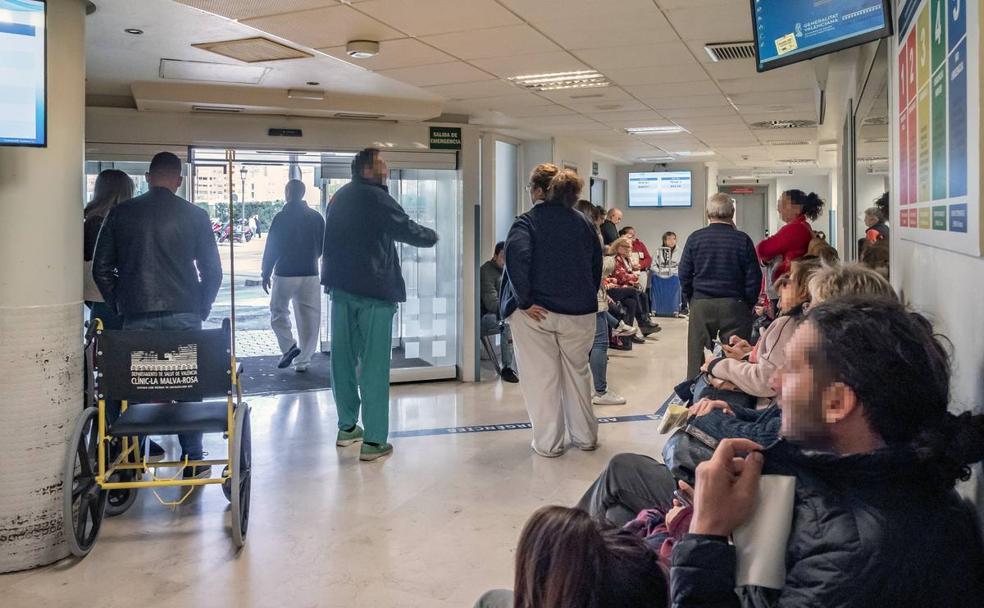 Atasco en Urgencias en la Comunitat Valenciana