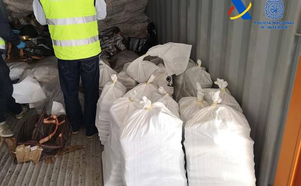 Intervenidos 426 kilos de cocaína en el Puerto de Valencia