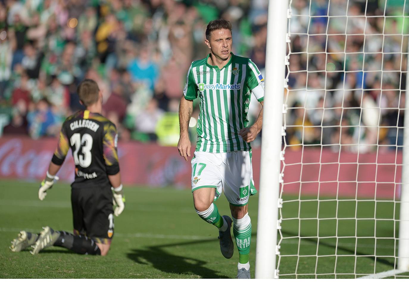 El Betis-Valencia, en imágenes