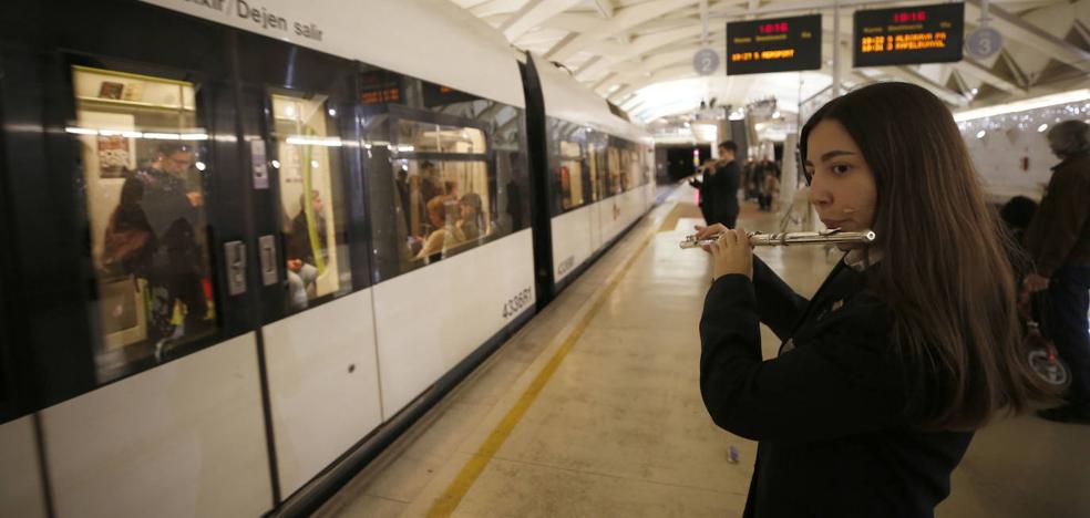 Música para trenes en Valencia