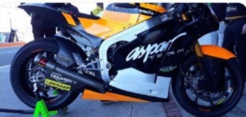 Arón Canet ya se entrena con el Aspar Team