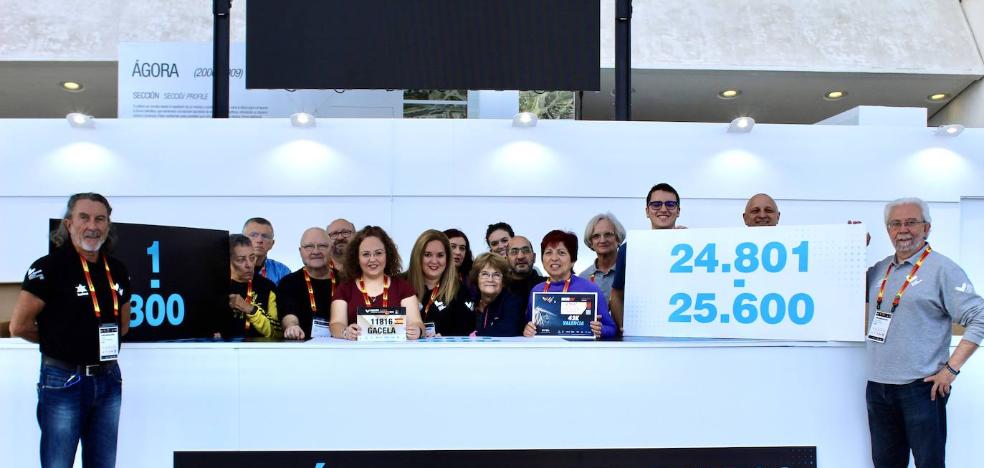 Récords a primera línea
