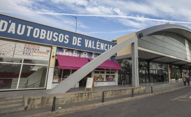 La estación de autobuses de Valencia, parada en el tiempo