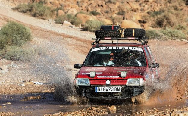 Coches y kilos de solidaridad