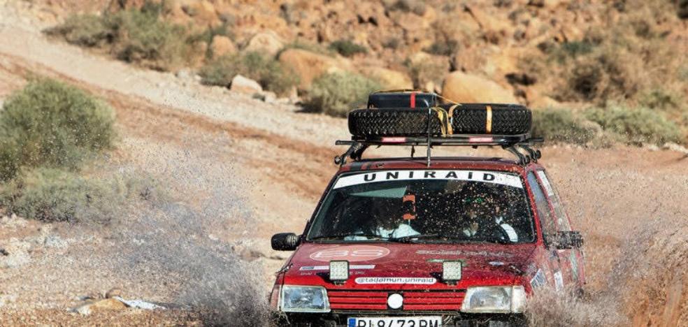 Coches y kilos de solidaridad