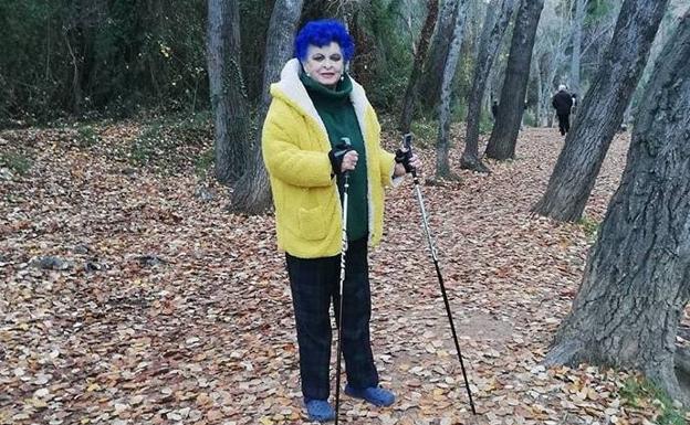 Lucía Bosé visita la Ruta del Agua en Chelva