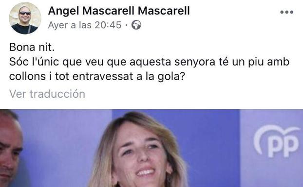 Un edil de Ador hace comentarios obscenos sobre el aspecto de Cayetana Álvarez de Toledo