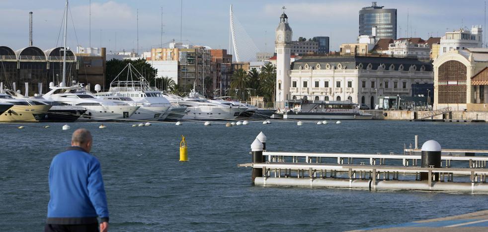 La Marina de Valencia se aletarga