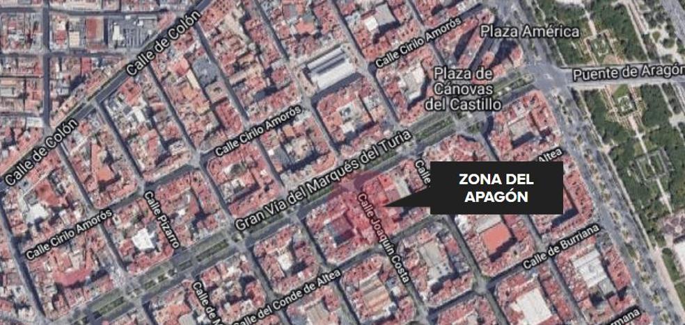 Dos averías dejan casi siete horas sin luz comercios y viviendas del Ensanche