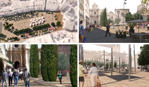 Así será la remodelada plaza de la Reina de Valencia, que costará 11,7 millones