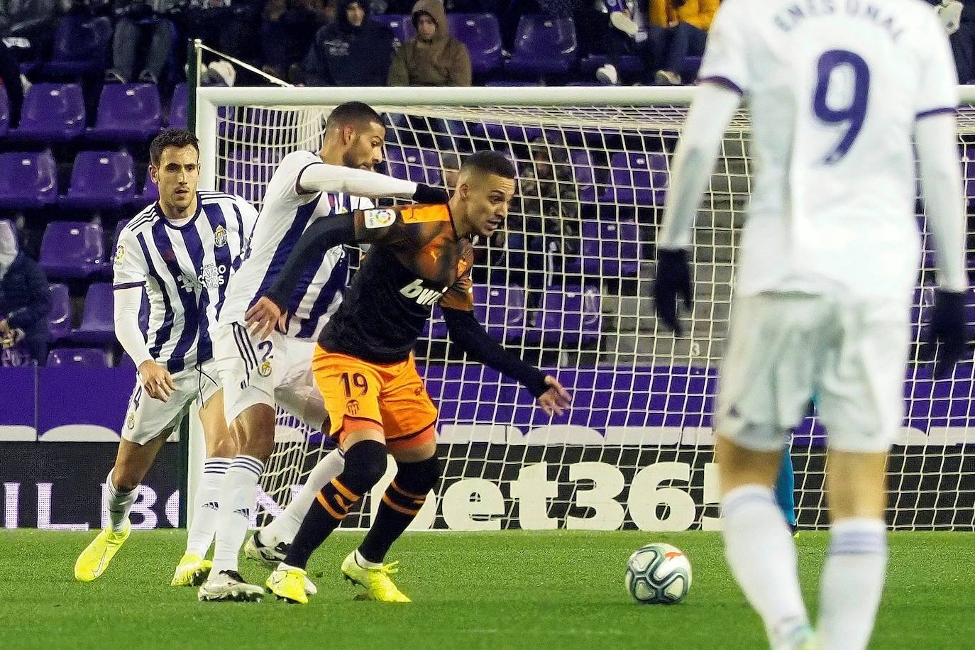 El Valladolid-Valencia CF, en imágenes