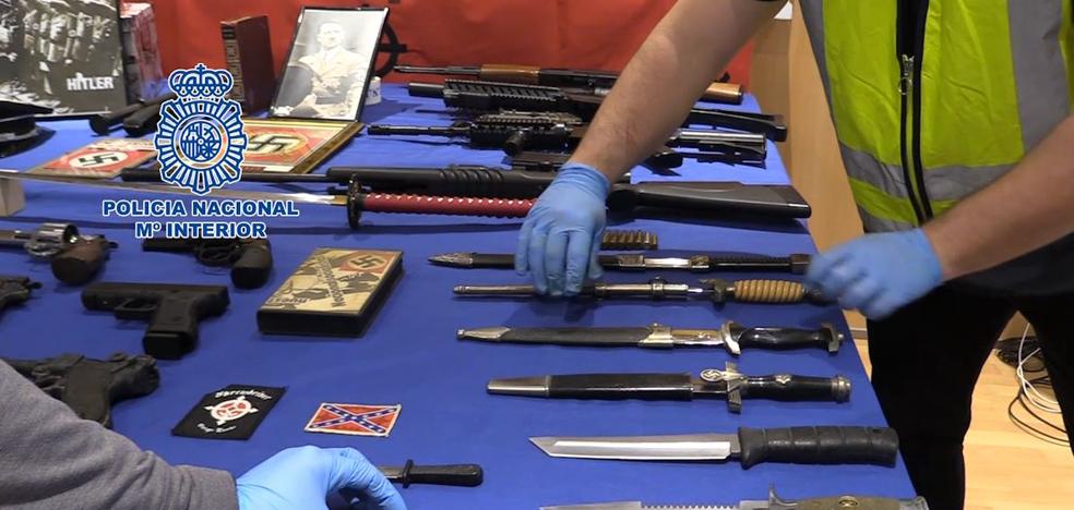 Detenido en Valencia con un arsenal de armas por amenazar a periodistas de ámbito nacional