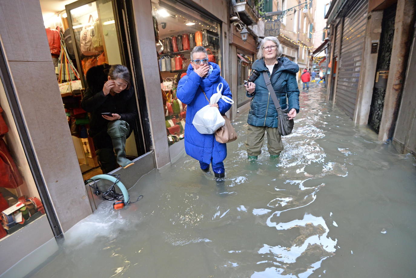 Venecia, otra vez, bajo el 'acqua alta'