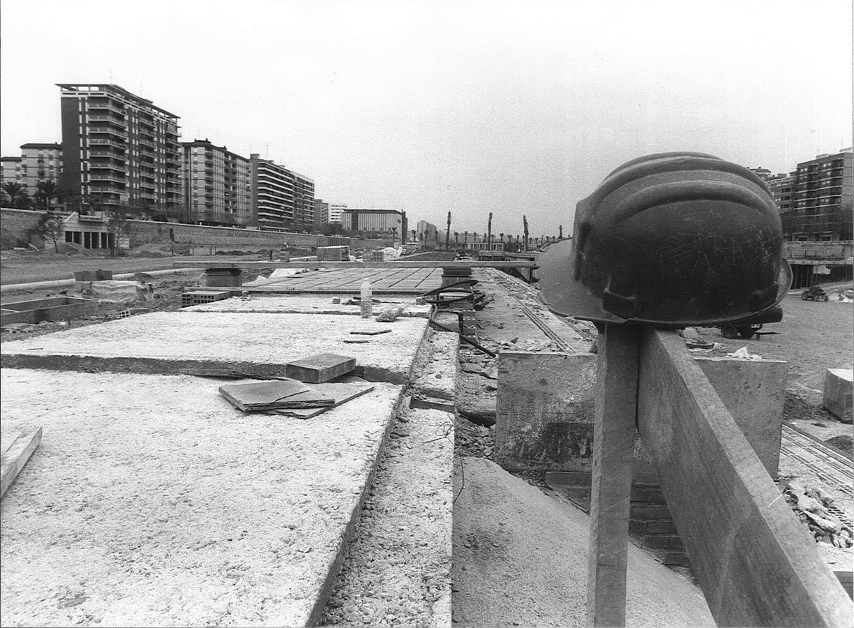 Así cambió la fisonomía de Valencia con la construcción del cauce del Turia