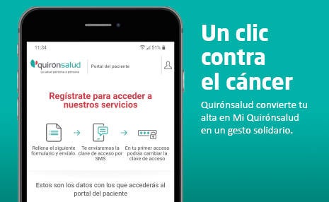 Quirónsalud convierte tu clic en un gesto solidario