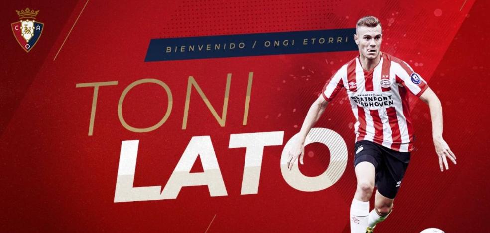 El Valencia hace oficial la cesión de Lato a Osasuna