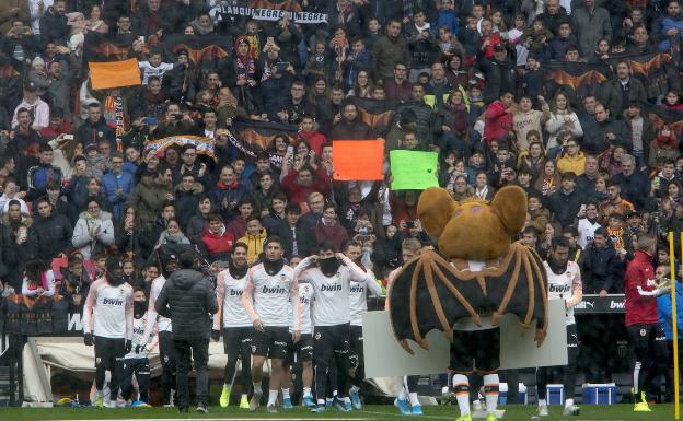 La euforia abarrota Mestalla y el Ciutat