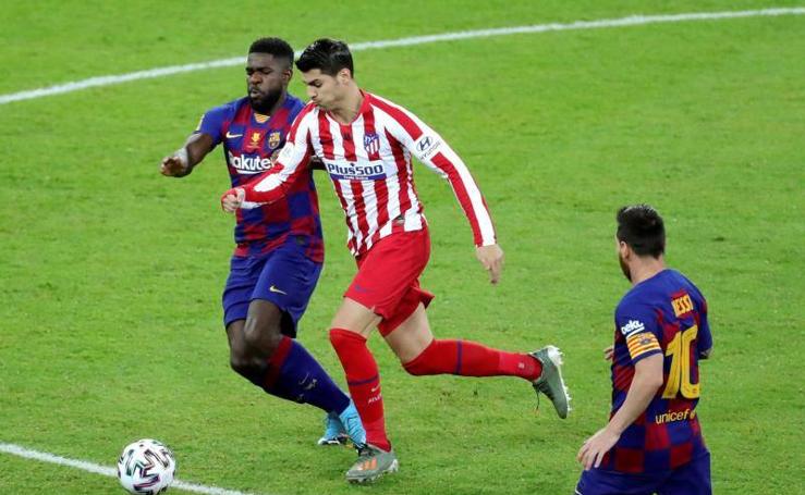 Las mejores imágenes del Barcelona-Atlético