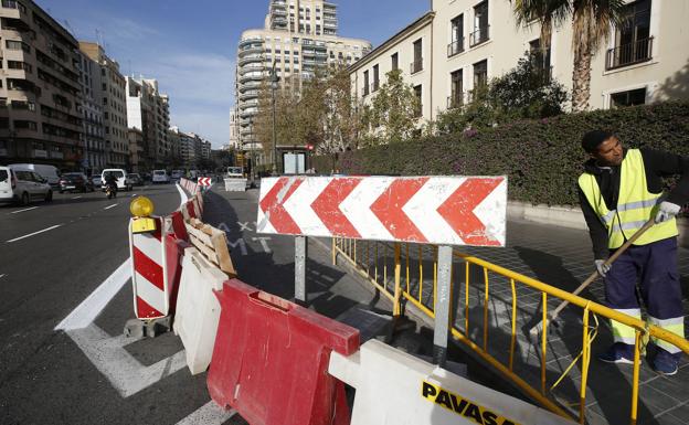 La lanzadera del Ayuntamiento se estrenará con las obras sin acabar