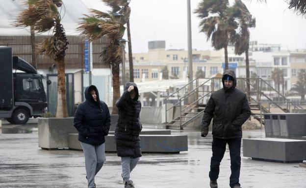 El temporal obliga a suspender los trenes con Alcoy