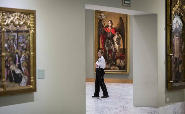 El Museo de Bellas Artes cierra por las lluvias