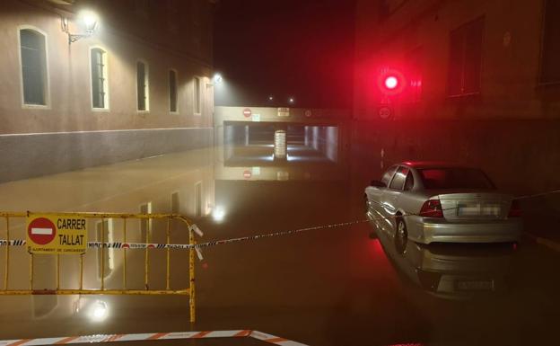 El Júcar baja su nivel y La Ribera respira aliviada