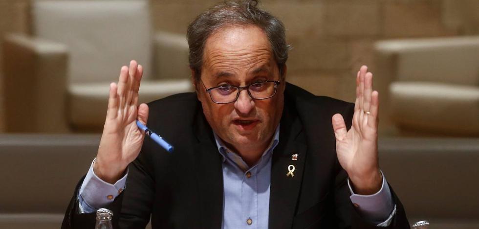 El Supremo confirma por unanimidad la inhabilitación de Torra