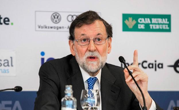 Rajoy evita responder sobre su posible candidatura a la Federación de Fútbol