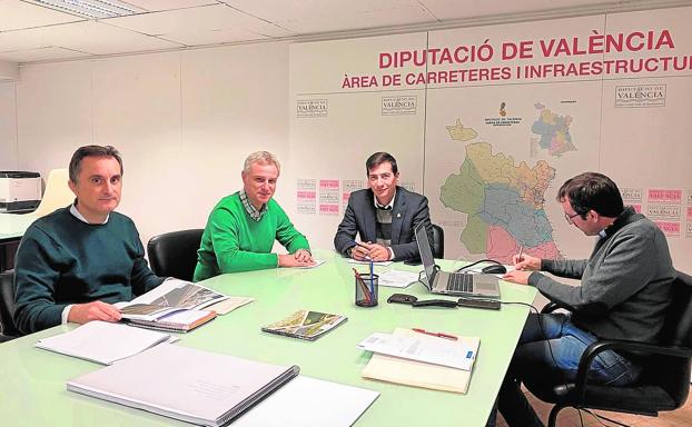 La Diputación y el Ayuntamiento ejecutarán mejoras en la CV-375