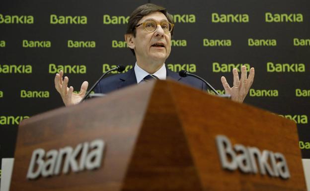 Goirigolzarri, sobre una posible fusión de Bankia: «No hay ninguna operación en el cajón»