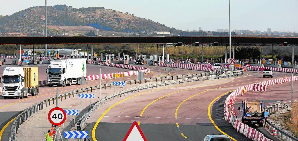 El tráfico en la AP-7 se duplica entre Valencia y Alicante tras la liberalización
