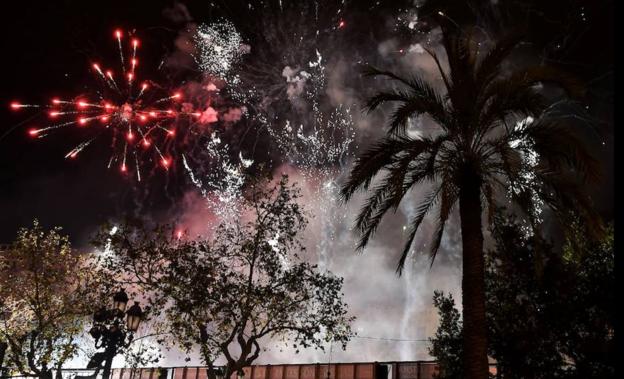 Horario de la mascletà de colores de hoy sábado 7 de marzo