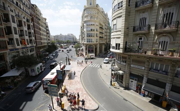 Los comerciantes dejan de apoyar el cierre de la plaza del Ayuntamiento de Valencia