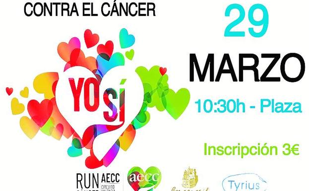 La localidad se adhiere al circuito de carreras contra el cáncer