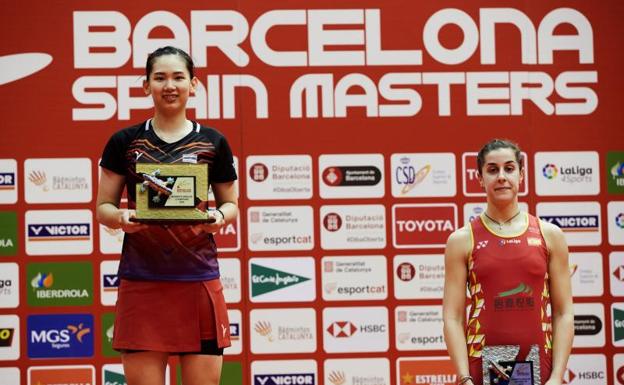 Carolina Marín se queda sin título en Barcelona