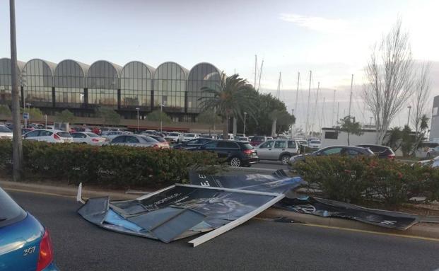 El viento fuerte seguirá el martes en la Comunitat Valenciana