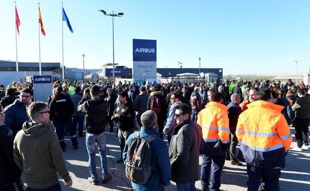 Los empleados de Airbus en Madrid y Andalucía serán los afectados por los despidos