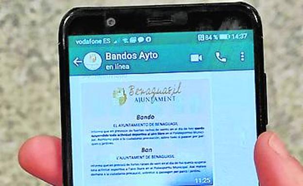 El 'whatsapp' municipal supera los 1.500 usuarios