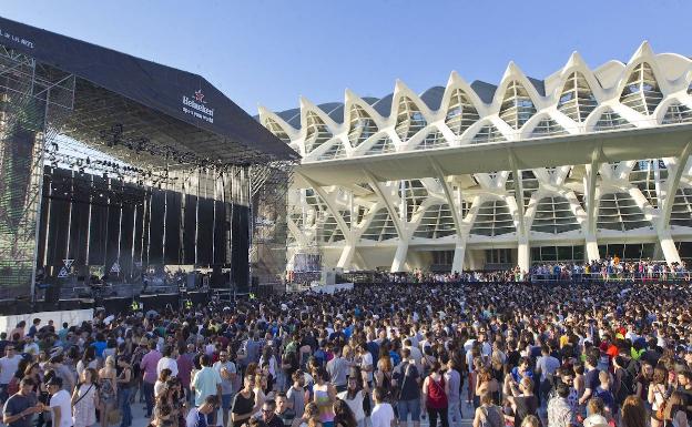 De Ciudad de las Ciencias a recinto de conciertos