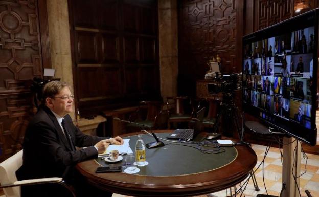 Puig defiende el estado de alarma frente a las críticas nacionalistas: «Es lo más eficaz para la unidad»