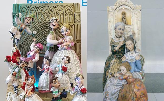 El Ninot Indultat de las Fallas aplazadas en 2020, para Almirante Cadarso-Conde de Altea