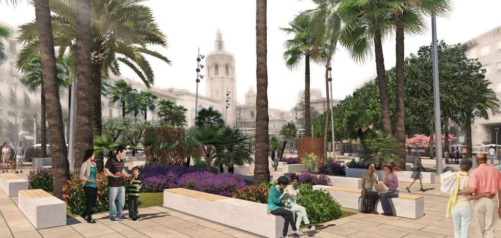 Sólo dos empresas aspiran a dirigir la remodelación de la plaza de la Reina
