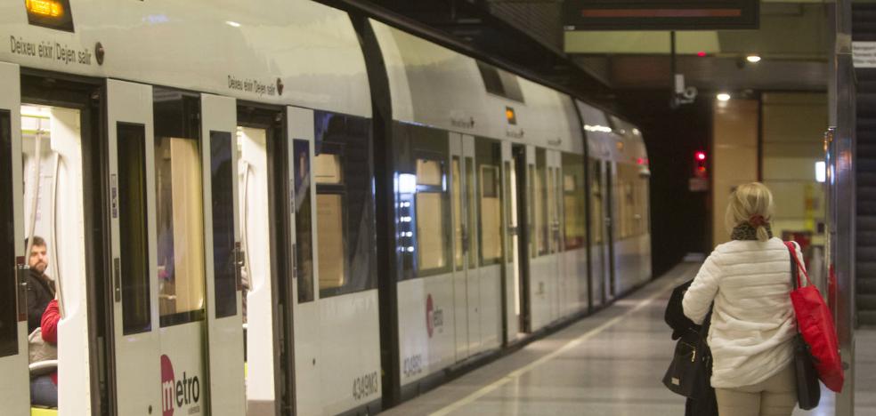 El metro reducirá un 35% su oferta