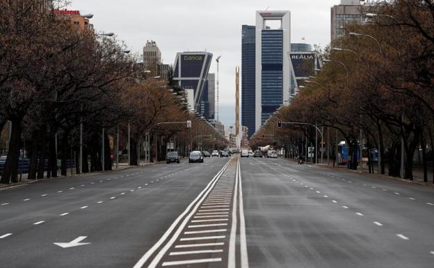 El confinamiento reduce a la cuarta parte la contaminación de las ciudades