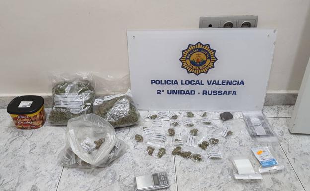 La Policía desmantela dos plantaciones de marihuana en Valencia en mitad del estado de alarma