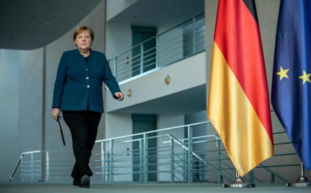 Angela Merkel, en cuarentena tras estar en contacto con un médico infectado