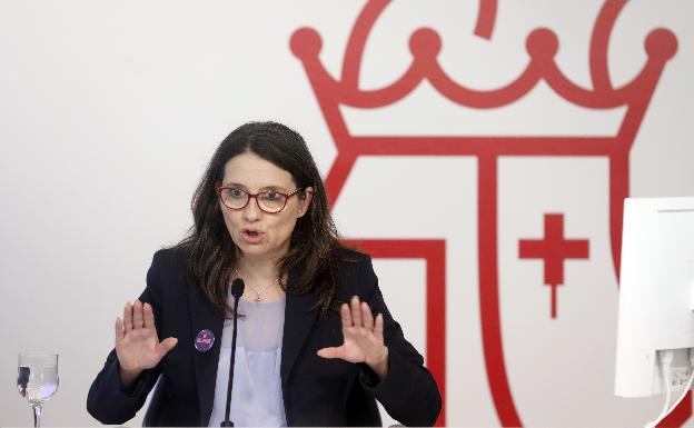 Oltra, sin protagonismo justo cuando el virus más golpea a las residencias de mayores